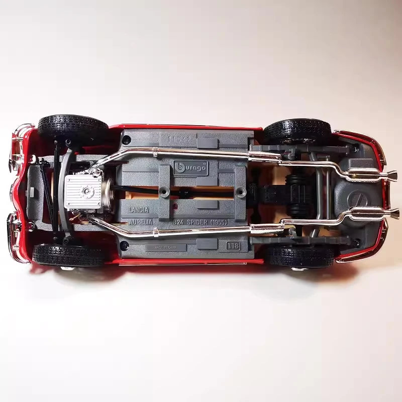 [Bburago] 1:18 Lancia 1955 Aurelia B24 Spider Red Model Car Die-Cast