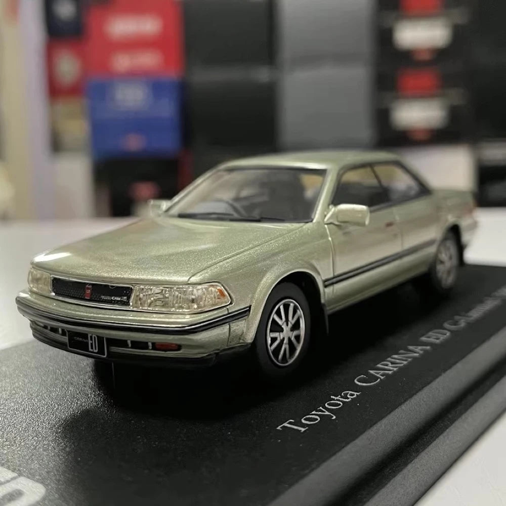 [CAM] 1:43 Toyota 1985 Carina ED Green Model Car Die-Cast