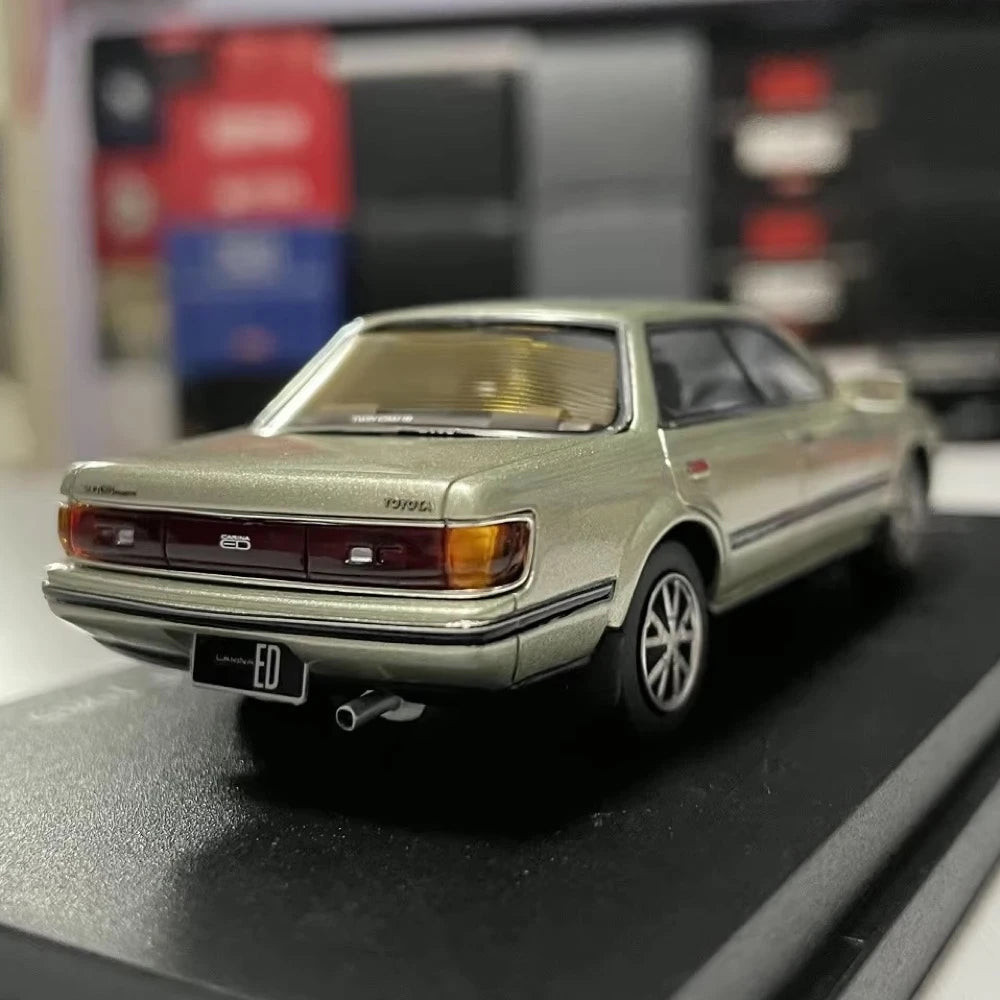 [CAM] 1:43 Toyota 1985 Carina ED Green Model Car Die-Cast