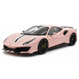 [CE] 1:18 Ferrari 2018 488 Pista Pink Model Car Resin