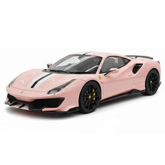 [CE] 1:18 Ferrari 2018 488 Pista Pink Model Car Resin
