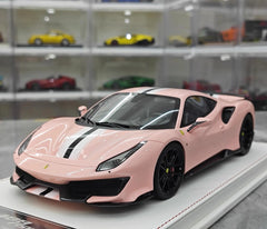 [CE] 1:18 Ferrari 2018 488 Pista Pink Model Car Resin