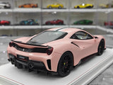 [CE] 1:18 Ferrari 2018 488 Pista Pink Model Car Resin