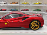 [CE] 1:18 Ferrari 2018 488 Pista Red Model Car Resin