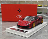 [CE] 1:18 Ferrari 2018 488 Pista Red Model Car Resin