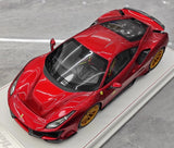 [CE] 1:18 Ferrari 2018 488 Pista Red Model Car Resin