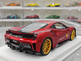 [CE] 1:18 Ferrari 2018 488 Pista Red Model Car Resin