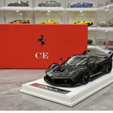 CE Ferrari 2018 FXX K Evo Modified Black 1:18 – Resina modello in resina collezionabile