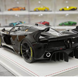 CE Ferrari 2018 FXX K Evo Modified Black 1:18 – Resina modello in resina collezionabile
