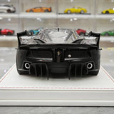 CE Ferrari 2018 FXX K Evo Modified Black 1:18 – Resina modello in resina collezionabile