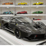 CE Ferrari 2018 FXX K Evo Modified Black 1:18 – Resina modello in resina collezionabile