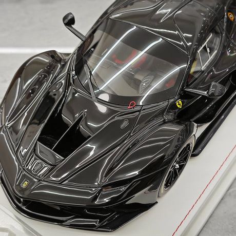 CE Ferrari 2018 FXX K Evo Modified Black 1:18 – Resina modello in resina collezionabile
