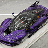 CE Ferrari 2018 FXX K Evo Modified Purple 1:18 – Resina modello in resina collezionabile