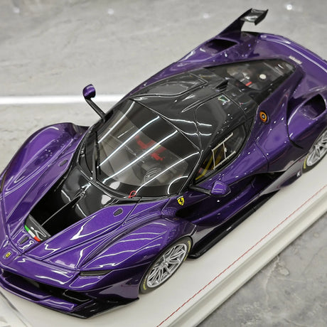 CE Ferrari 2018 FXX K Evo Modified Purple 1:18 – Resina modello in resina collezionabile