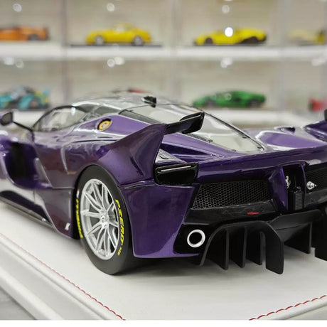 CE Ferrari 2018 FXX K Evo Modified Purple 1:18 – Resina modello in resina collezionabile