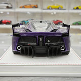 CE Ferrari 2018 FXX K Evo Modified Purple 1:18 – Resina modello in resina collezionabile