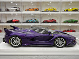 CE Ferrari 2018 FXX K Evo Modified Purple 1:18 – Resina modello in resina collezionabile
