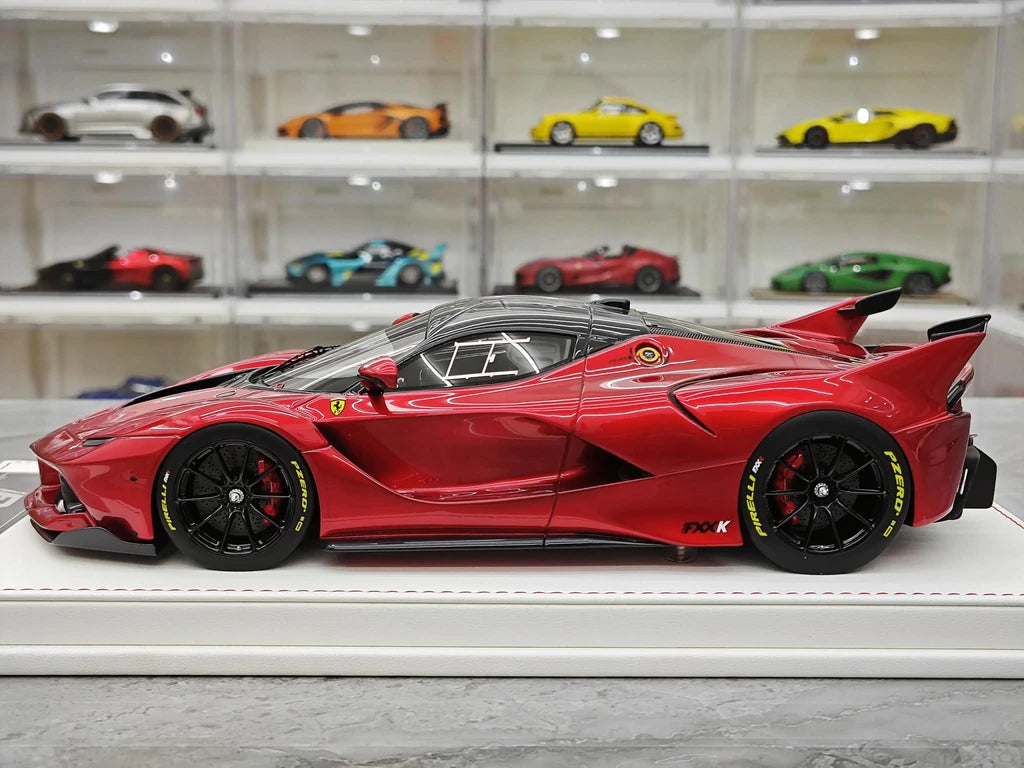 CE Ferrari 2018 FXX K Evo Modified Red 1:18 – Resina modello in resina collezionabile