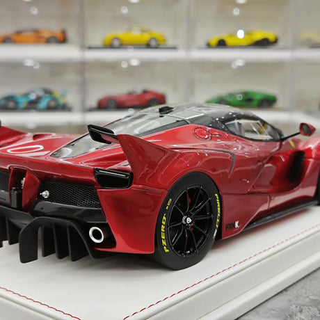 CE Ferrari 2018 FXX K Evo Modified Red 1:18 – Resina modello in resina collezionabile