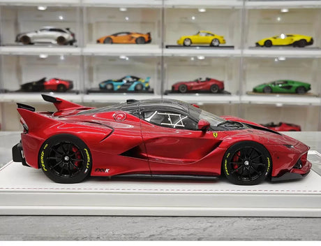 CE Ferrari 2018 FXX K Evo Modified Red 1:18 – Resina modello in resina collezionabile