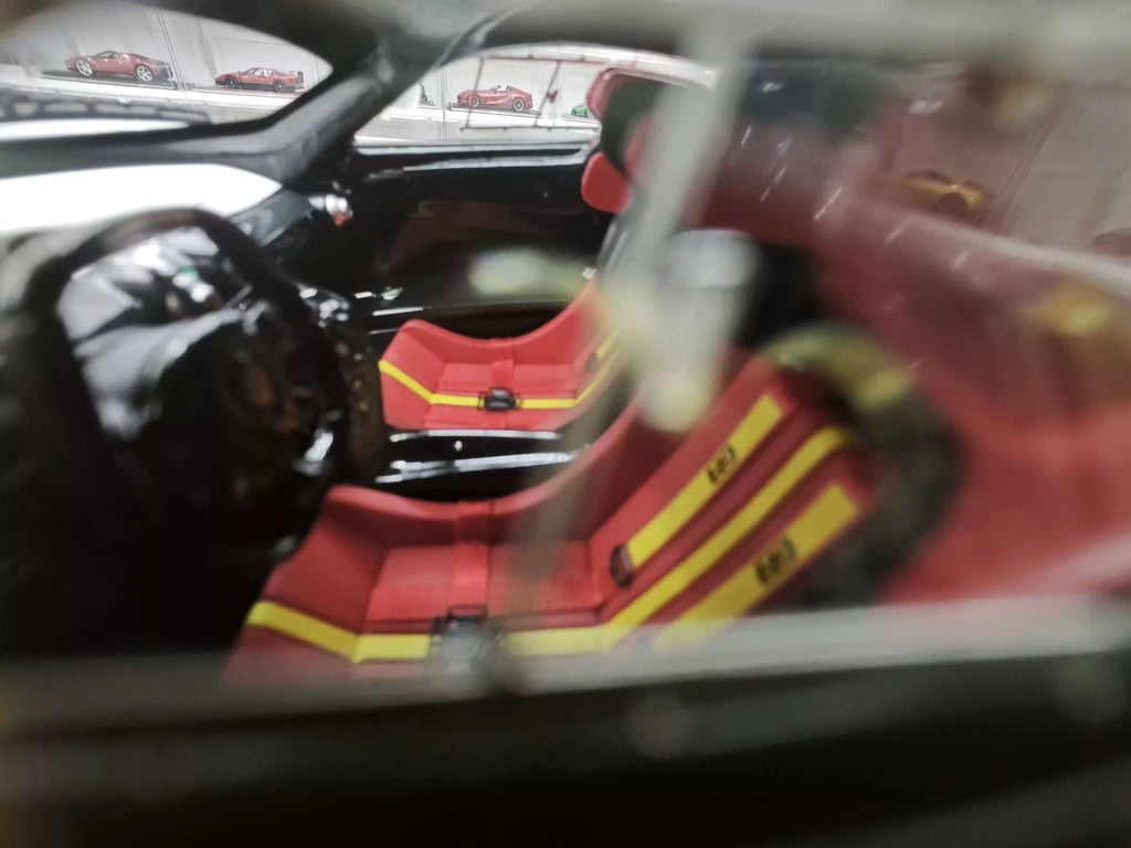 CE Ferrari 2018 FXX K Evo Modified Silver 1:18 – Resina modello in resina collezionabile