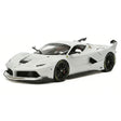 CE Ferrari 2018 FXX K Evo Modified Silver 1:18 – Resina modello in resina collezionabile