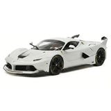 CE Ferrari 2018 FXX K Evo Modified Silver 1:18 – Resina modello in resina collezionabile