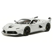 CE Ferrari 2018 FXX K Evo Modified argento 1:18 – modellino auto da collezione in resina