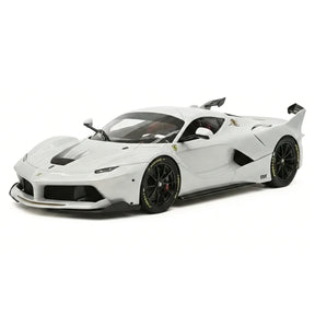 CE Ferrari 2018 FXX K Evo Modified Silver 1:18 – Resina modello in resina collezionabile