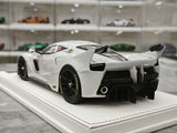 CE Ferrari 2018 FXX K Evo Modified Silver 1:18 – Resina modello in resina collezionabile