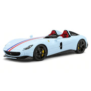CE Ferrari 2018 Monza SP2 French Blau 1:18 – Sammler-Modellauto aus Resin