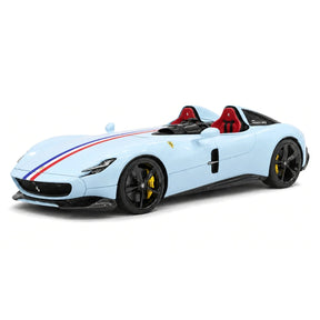 CE Ferrari 2018 Monza SP2 French Blue 1:18 – samlarresinmodellresin