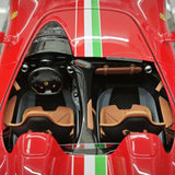 CE Ferrari 2018 Monza SP2 Italian Red 1:18 – Resina de Modelo de Resina de Coleção