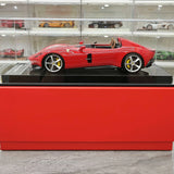CE Ferrari 2018 Monza SP2 Italian Red 1:18 – Resina de Modelo de Resina de Coleção