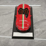 CE Ferrari 2018 Monza SP2 Italian Red 1:18 – Resina de Modelo de Resina de Coleção