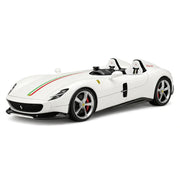 CE Ferrari 2018 Monza SP2 Italian Weiß 1:18 – Sammler-Modellauto aus Resin