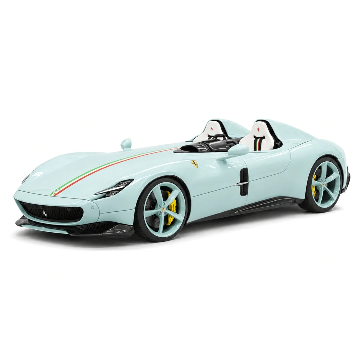 CE Ferrari 2018 Monza SP2 La Plata Blue 1:18 – Samlarresinmodellresin
