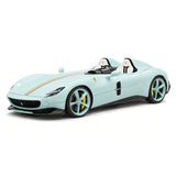 CE Ferrari 2018 Monza SP2 La Plata Blue 1:18 – Samlarresinmodellresin