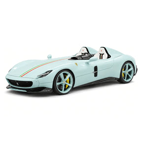 CE Ferrari 2018 Monza SP2 La Plata Blue 1:18 – Samlarresinmodellresin