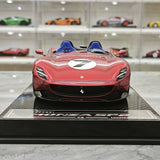 CE Ferrari 2018 Monza SP2 Legendary Red 1:18 – samlarobjekt resinmodellresin resin