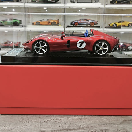 CE Ferrari 2018 Monza SP2 Legendary Red 1:18 – samlarobjekt resinmodellresin resin