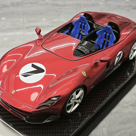 CE Ferrari 2018 Monza SP2 Legendary Red 1:18 – samlarobjekt resinmodellresin resin