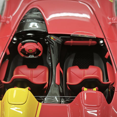 CE Ferrari 2018 Monza SP2 Speed Red 1:18 – Samlarobjekt resinmodellresin resin