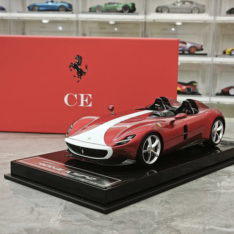 CE Ferrari 2018 Monza SP2 Track Red 1:18 – Collectible Resin Model Resin