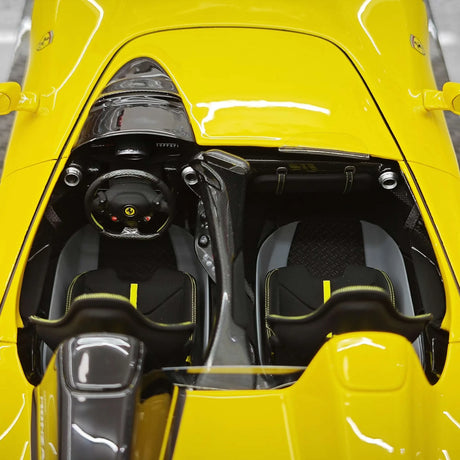CE Ferrari 2018 Monza SP2 Yellow 1:18 – Collectible Resin Model Resin
