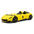 CE Ferrari 2018 Monza SP2 Yellow 1:18 – Sammelobjekt-Resin-Modellharz