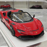 CE Ferrari 2020 SF90 Spider Rosso Corsa 1:18 – Collectible Resin Model Resin