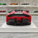 CE Ferrari 2020 SF90 Spider Rosso Corsa 1:18 – Collectible Resin Model Resin