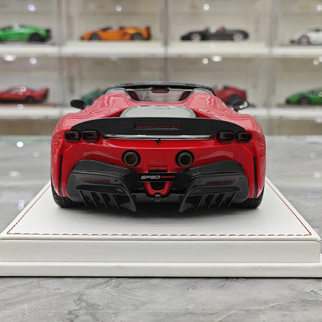 CE Ferrari 2020 SF90 Spider Rosso Corsa 1:18 – Modello in resina collezionabile