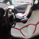 [CE] 1:18 Lamborghini 2020 Aventador SVJ Cyan Model Car Resin